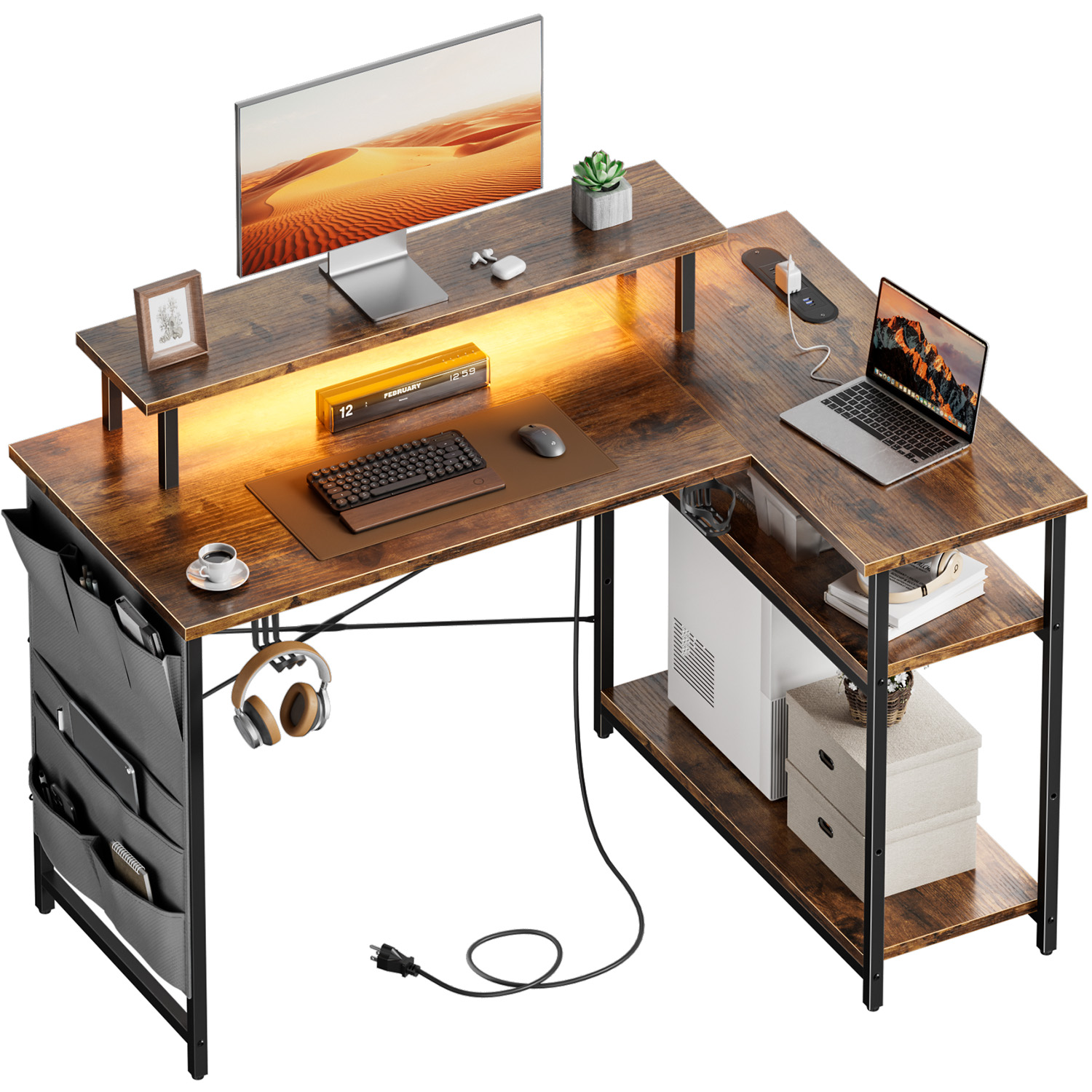 Office Furniture Removal - Biurko komputerowe w kształcie litery L,