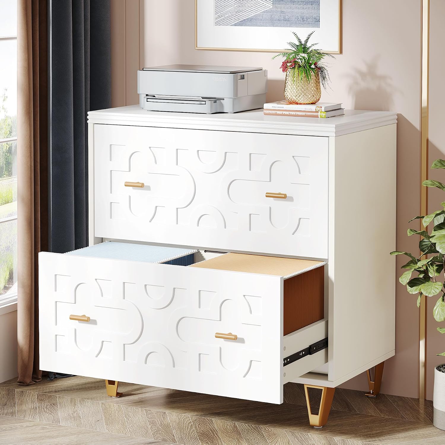 File Cabinet Lateral - Szafka na dokumenty z 2 szufladami,