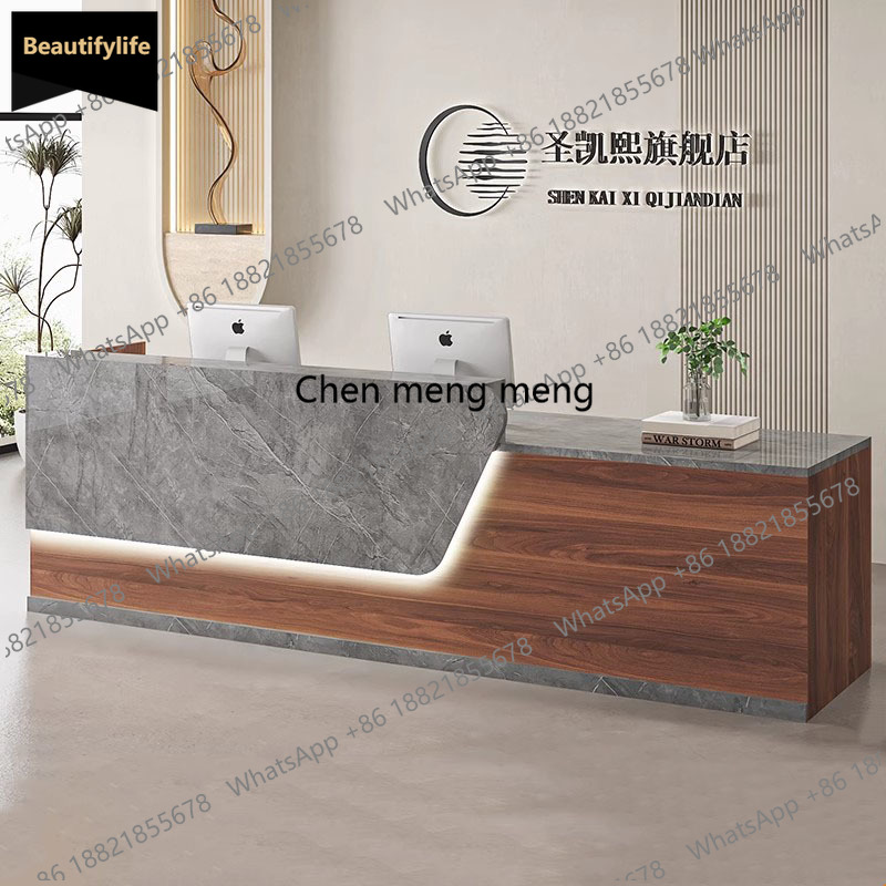 Office Furniture Logo - Biurka recepcyjne C85 Salon Modern, luksusowe