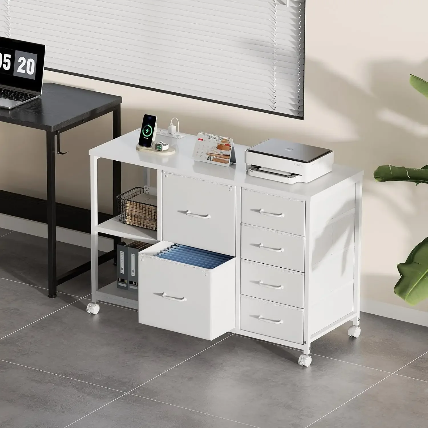 Ruchomy stojak na drukarkę ze  – File Cabinet Lateral recenzja i cena