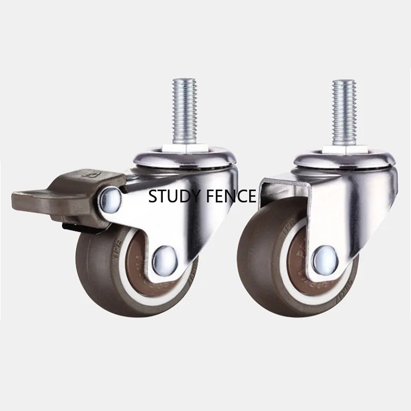 4 szt. kółek śrubowych M6 1/1. – Office Furniture Hardware recenzja i cena