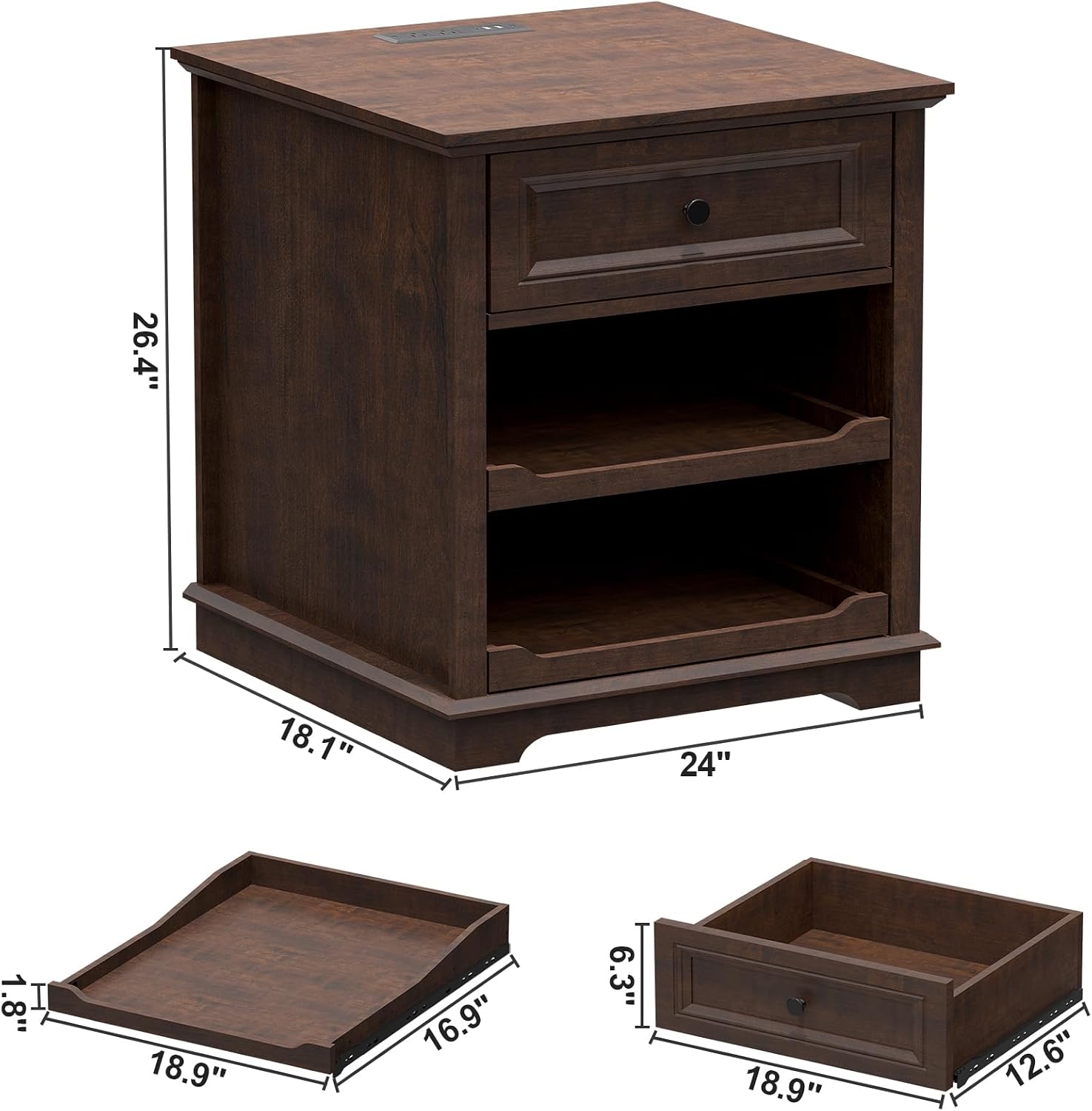 Szafka na dokumenty z 3 szufla – File Cabinet Lateral recenzja i cena
