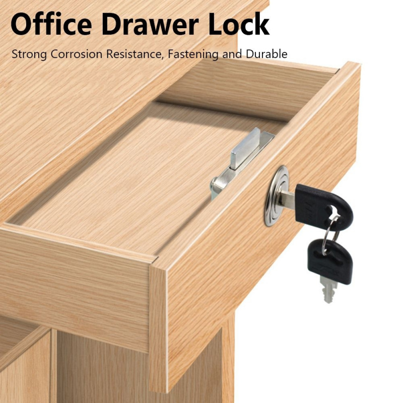 Zamek do szuflady ze stopu cyn – Office Furniture Hardware recenzja i cena