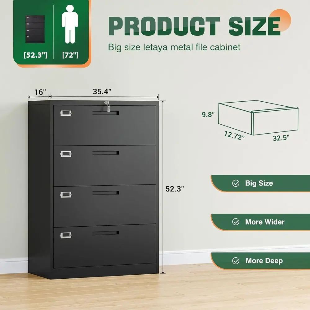 Metalowa szafka na dokumenty z – File Cabinet Lateral recenzja i cena