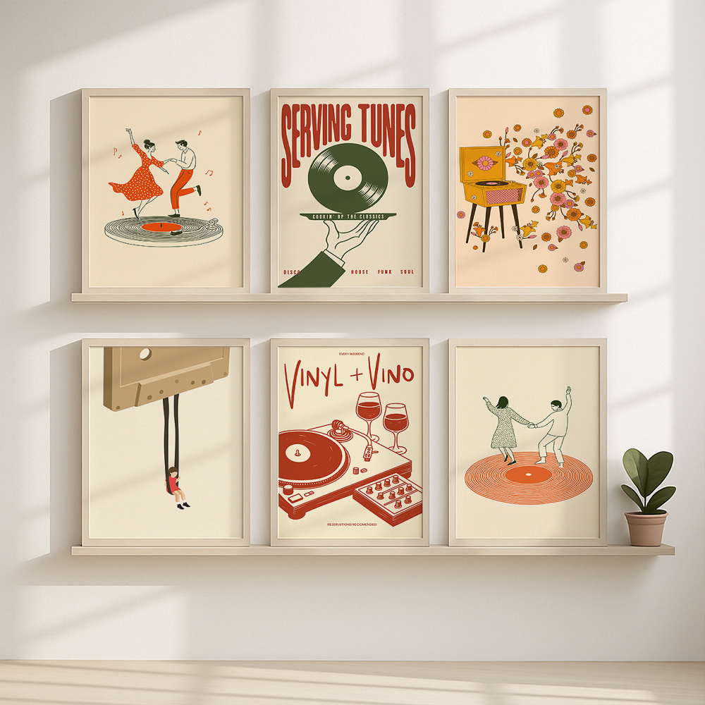 1 szt. Vintage Plakat Muzyczny – Office Furniture Used recenzja i cena