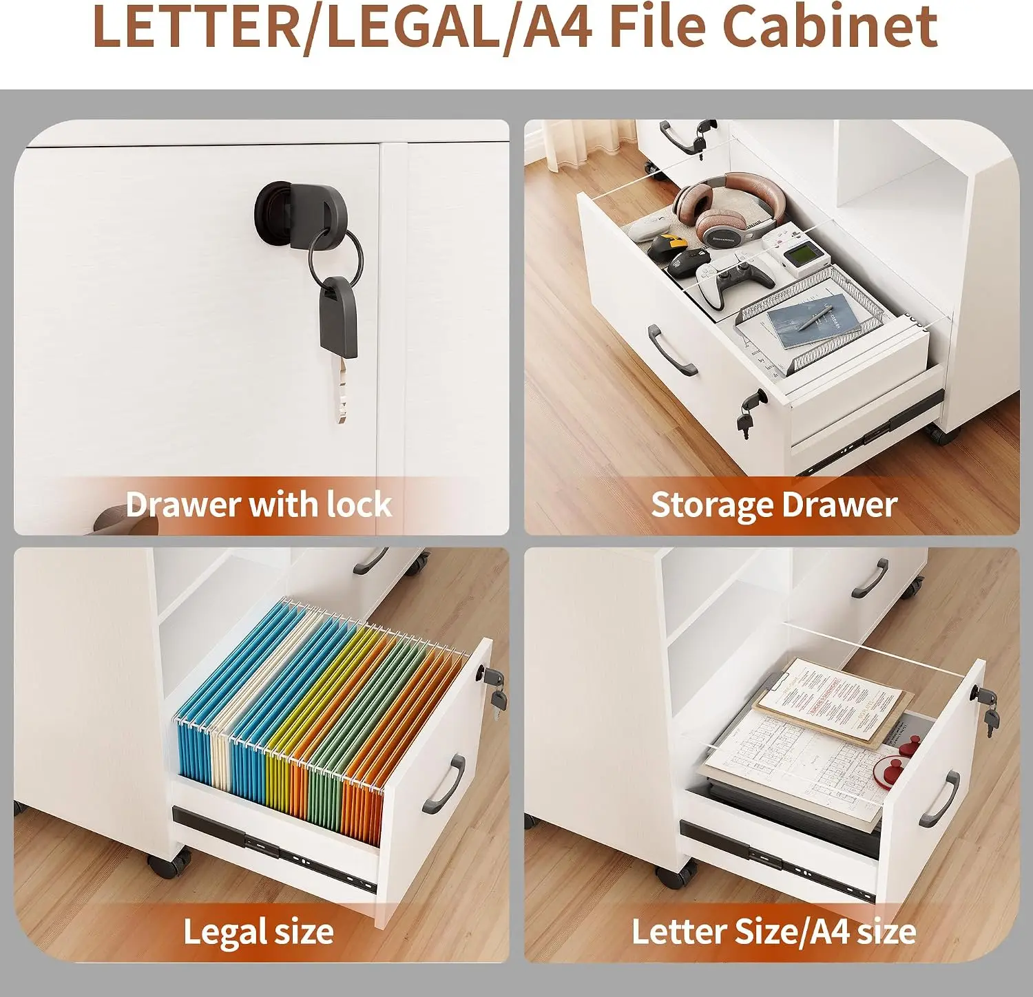 Mobilna szafka na dokumenty z  – File Cabinet Lateral recenzja i cena
