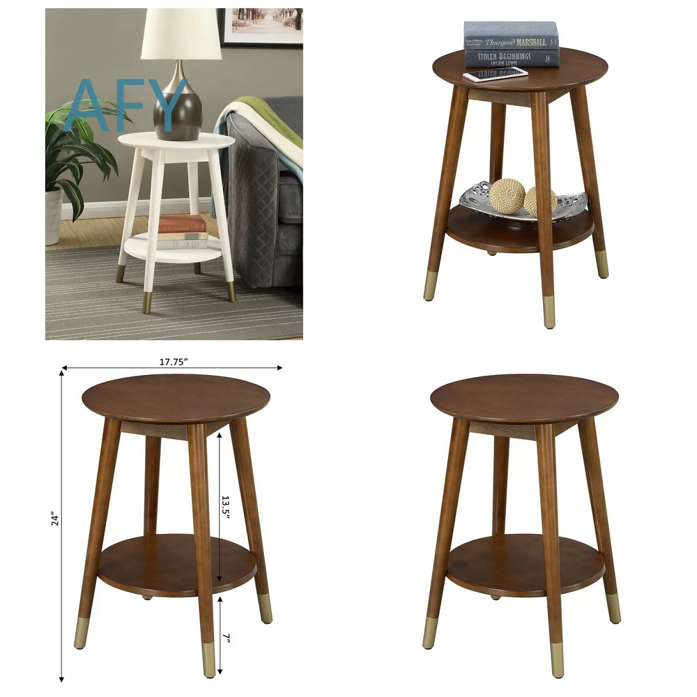 Drewniany stolik boczny z doln – Office Furniture Ikea recenzja i cena