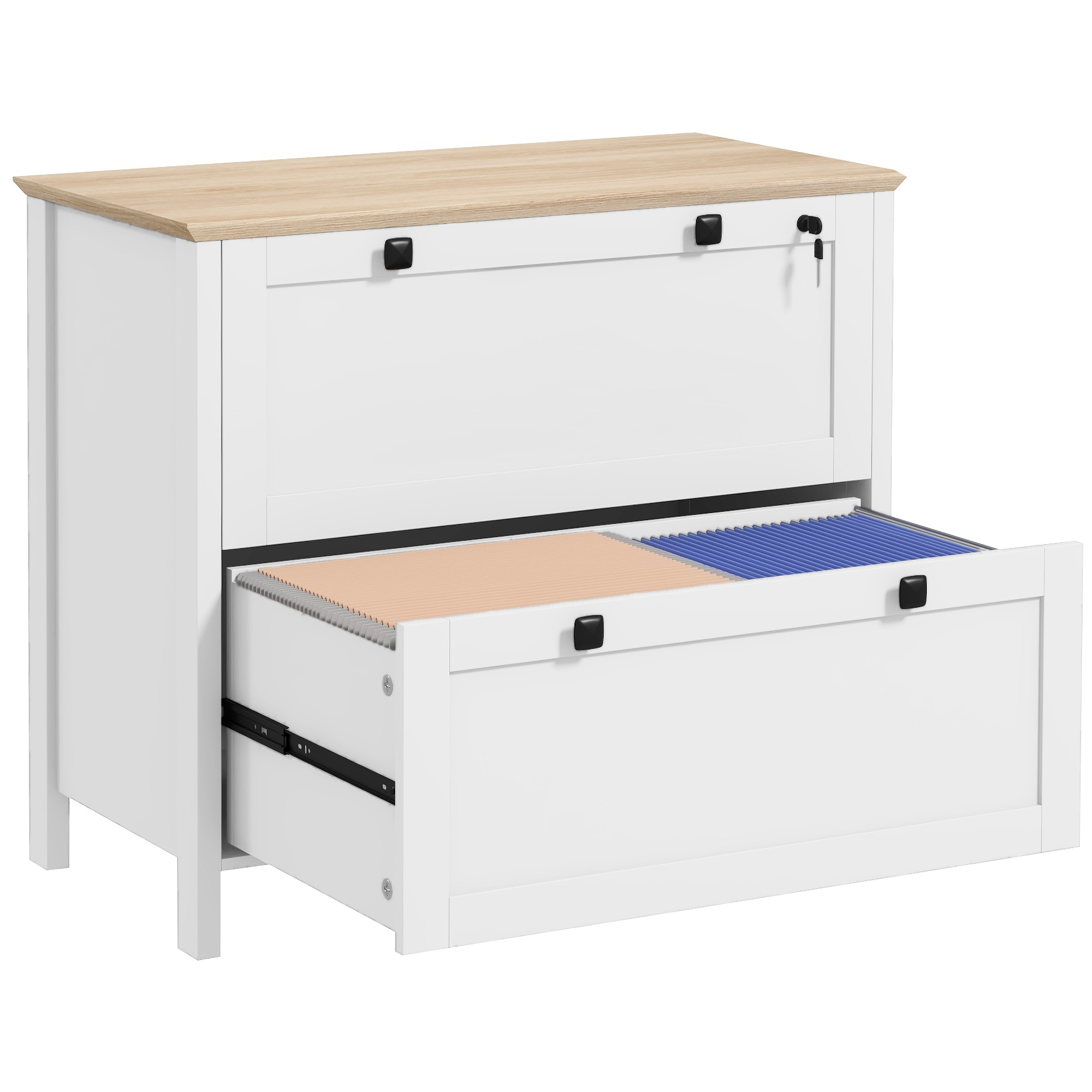 Szafka na dokumenty z 2 szufla – File Cabinet Lateral recenzja i cena
