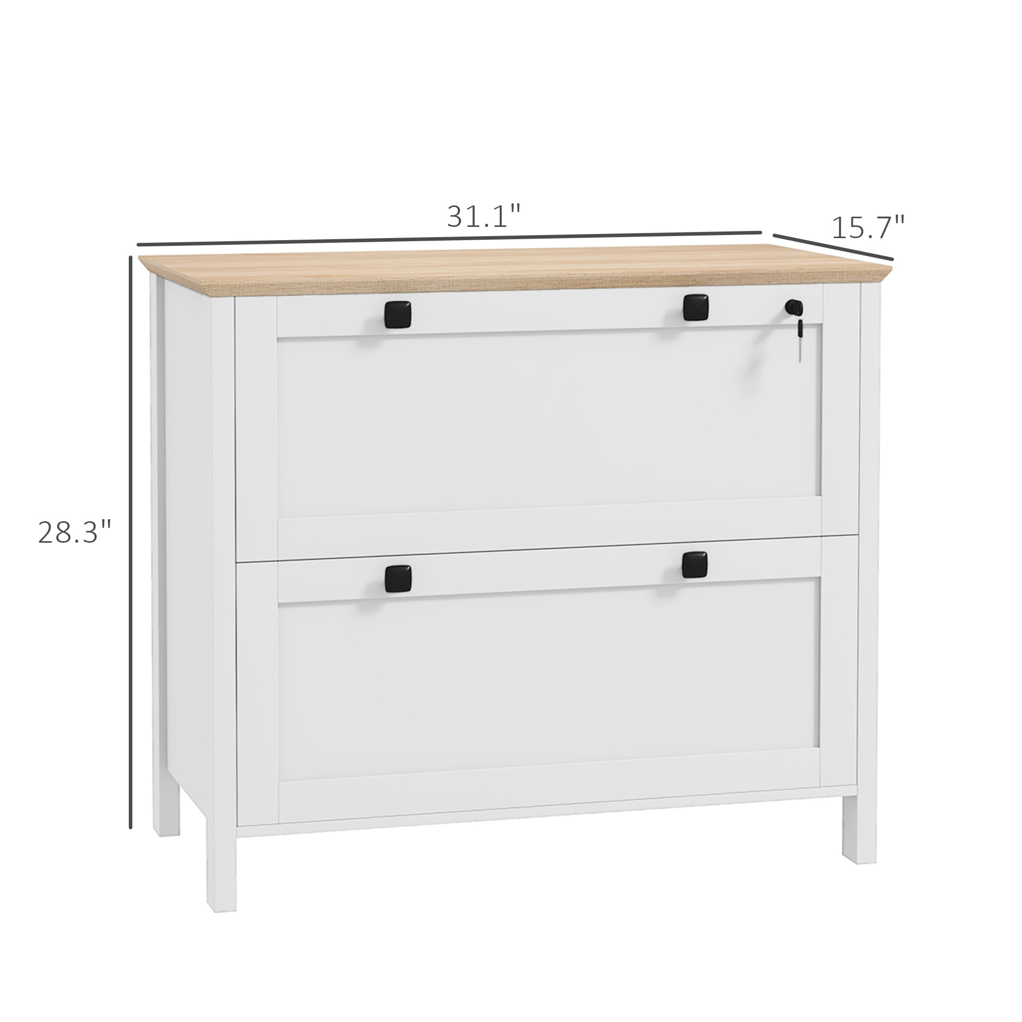 Szafka na dokumenty z 2 szufla – File Cabinet Lateral recenzja i cena