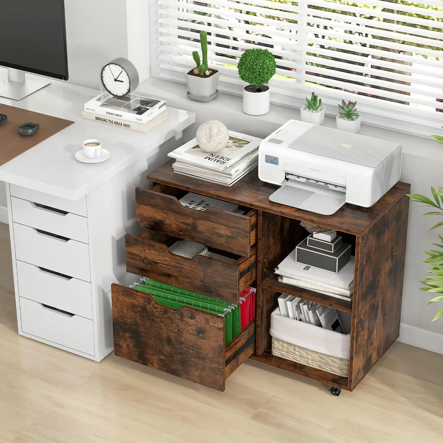 Szafka na dokumenty z 3 szufla – File Cabinet Lateral recenzja i cena